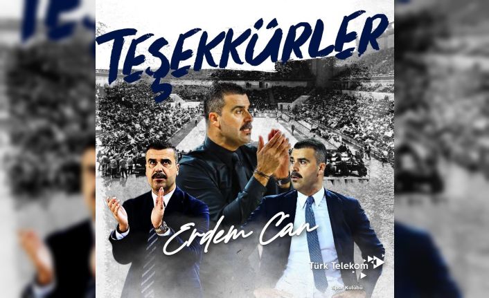 Türk Telekom Basketbol Takımı, Başantrenör Erdem Can ile yollarını ayırdı