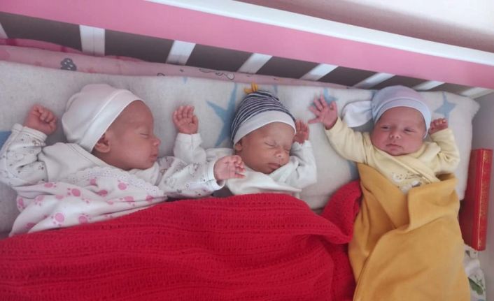 Üçüz bebeklere başkan Şahiner sahip çıktı