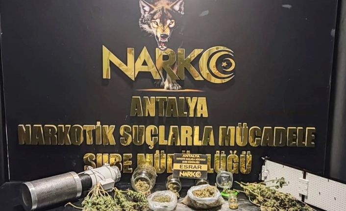 Uyuşturucu madde imal ve ticareti yaptığı iddia edilen 5 şüpheli yakalandı