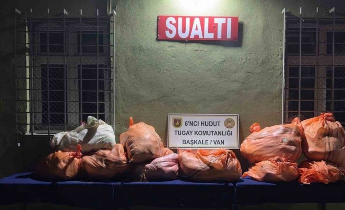 Van hudut hattında 340 kilo 500 gram uyuşturucu madde ele geçirildi