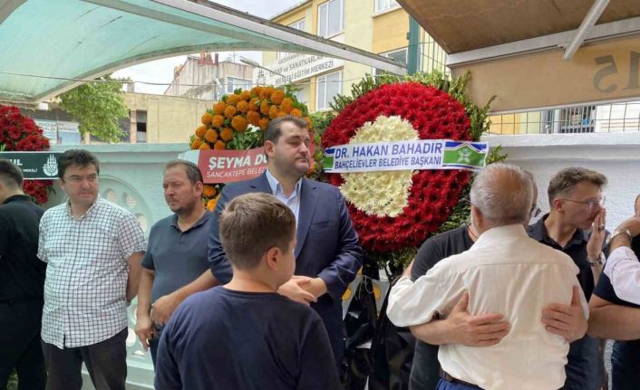 Vefat eden eski Arnavutköy Belediye Başkanı Bahtiyar Sağlam’ın cenaze namazı kılındı