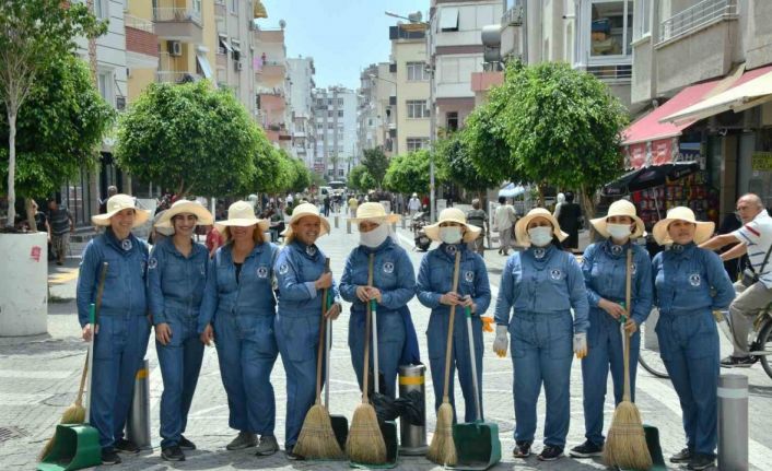 Yenişehir sokaklarına kadın eli değdi