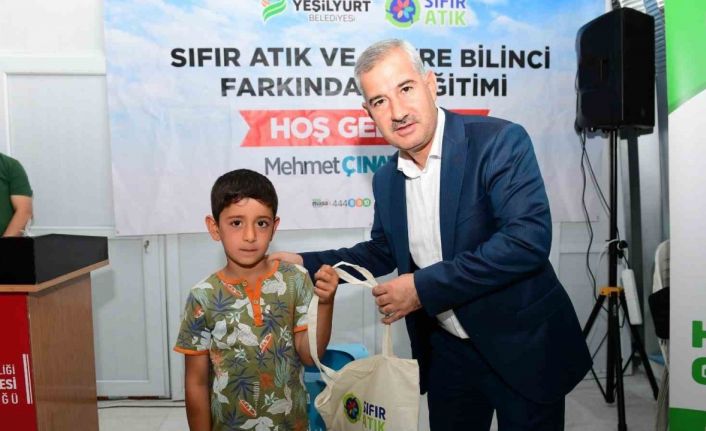 Yeşilyurt Belediyesi’nden Sıfır atık ve çevre bilinci programı
