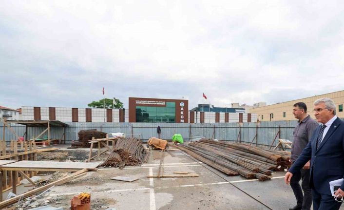 Yılda 100 bini aşkın kişiye şifa dağıtacak merkezin inşası devam ediyor