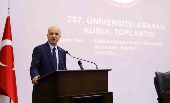 YÖK Başkanı Özvar’dan, üniversitelere öğrencilerin barınma ve geçinme sorunlarına dair çağrı