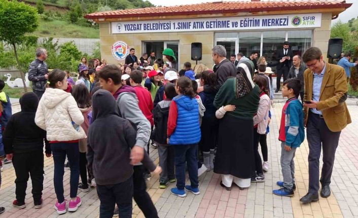 Yozgat Belediyesi 1. Sınıf Atık Getirme ve Eğitim Merkezi açıldı