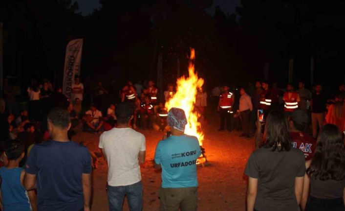 Yüzlerce aile geceyi ormanda geçirdi