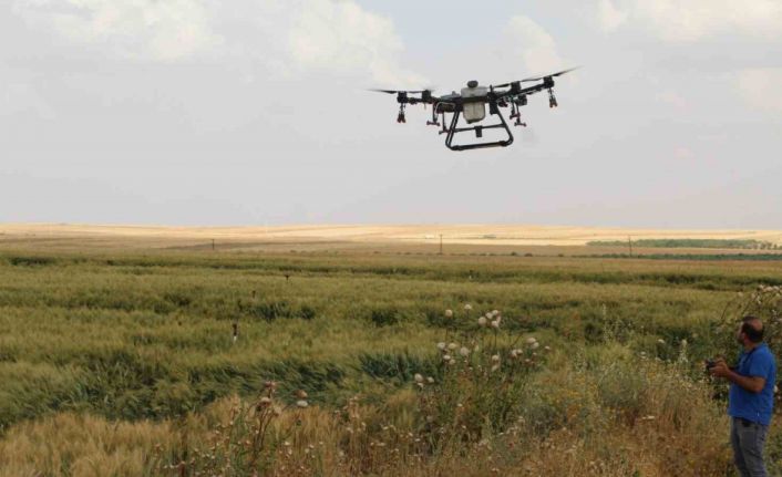ZİHA dron teknolojisi tarlaya girdi
