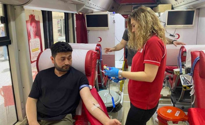 Zonguldaklılardan kan bağış kampanyasına ilgi