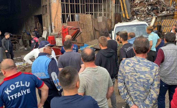 Zonguldak’ta hurda dükkanında patlama: 1 ölü