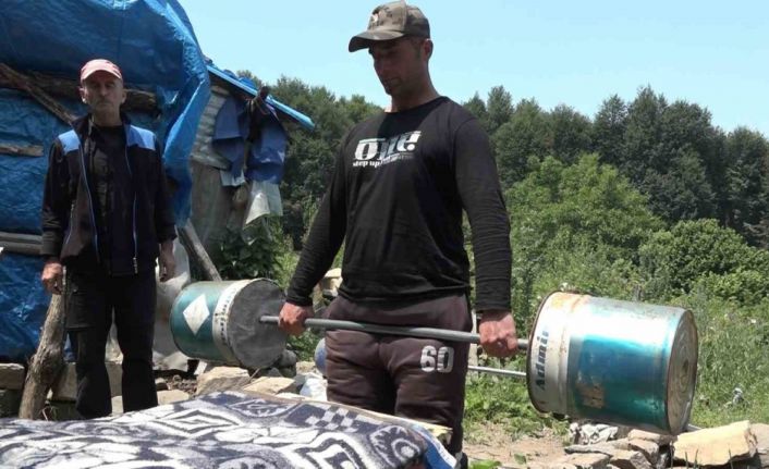 10 yıldır dağda tek başına yaşayan sporcu olimpiyatlara hazırlanıyor