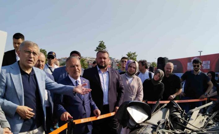 15 Temmuz Demokrasi ve Milli Birlik Günü sergisi Üsküdar Sahili’nde açıldı