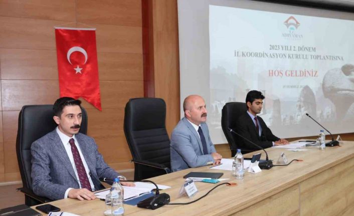 2023 Yılı 2. Dönem İl Koordinasyon Kurulu toplantısı yapıldı