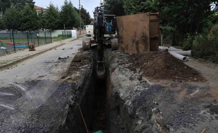 70 milyon TL değere sahip 17 bin 500 metrelik altyapı hattında çalışmalar sürüyor