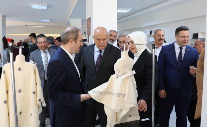 Aile Yaşam Merkezinde Ehram Ürünleri Sergisi