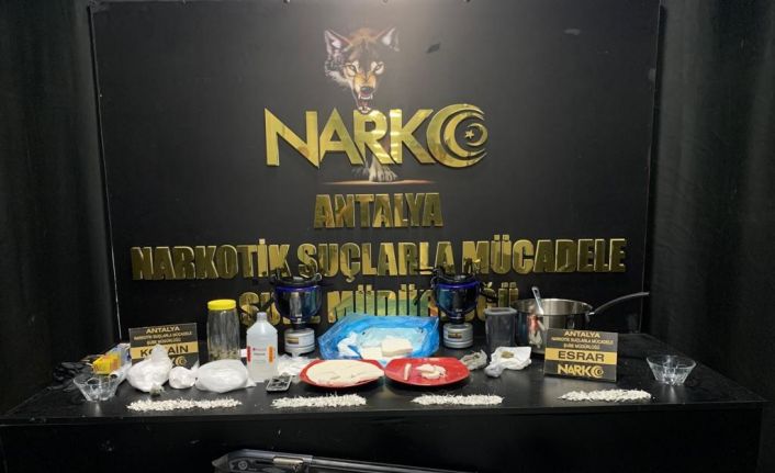 Antalya’da polisten zehir tacirlerine Haziran darbesi