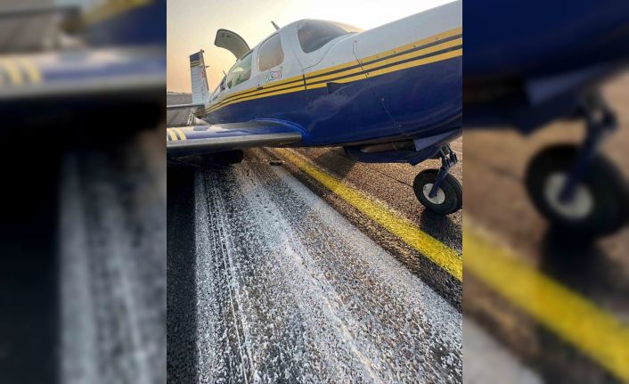 Atatürk Havalimanı’nda bir uçak kırıma uğradı: İniş ve kalkışlar 2 saat durduruldu