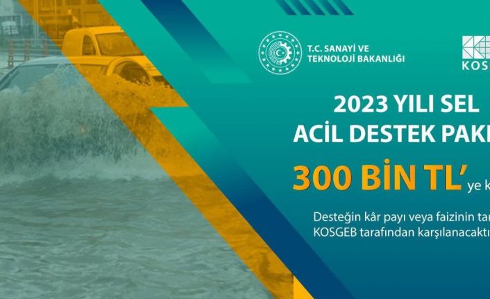 Bakan Kacır: “Sel felaketinden etkilenen illerimizdeki KOBİ’lerimiz için acil destek kredisini hızla devreye aldık”