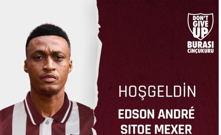 Bandırmaspor, Edson Andre Sitoe Mexer ile 2 yıllık sözleşme imzaladı