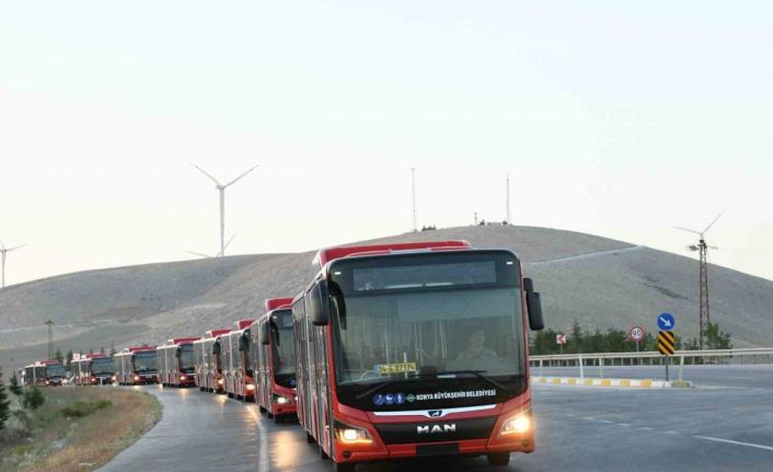 Başkan Altay: "Alımını yaptığımız 50 doğal gazlı ve hibrit otobüsün 8’i daha şehrimize geldi"