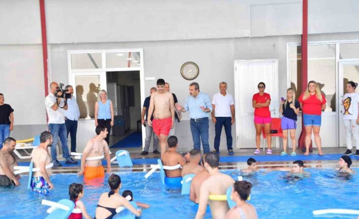Başkan Çetin: “Özel çocuklarımız hem eğleniyor hem de rehabilite oluyor”