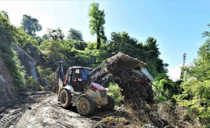 Başkan Tören: “Heyelanlar sonucu kırsalda 60 mahallede kapanan 227 yolu ulaşıma açtık”