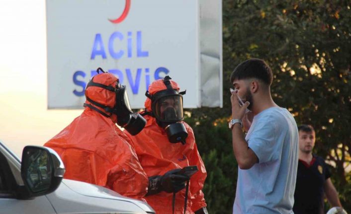 Baygın bulunan şahıs hastaneyi karantinaya aldırdı