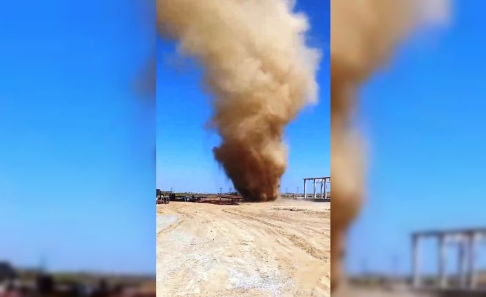 Bitlis’teki devasa hortum böyle görüntülendi