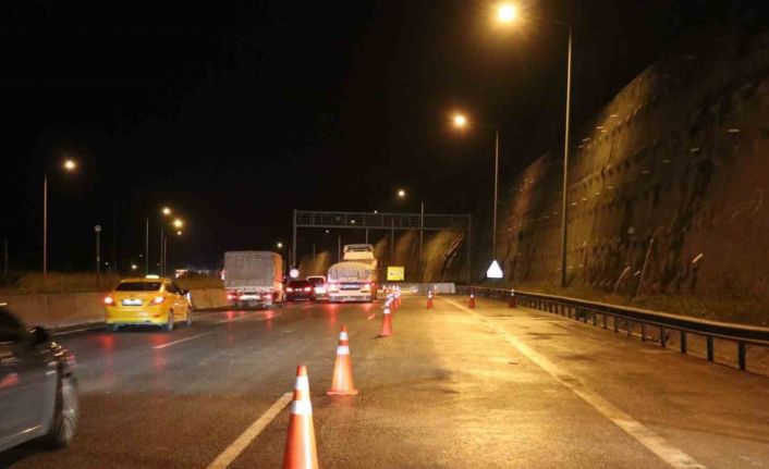 Bolu Dağı Tüneli İstanbul istikameti 30 saatin ardından trafiğe açıldı