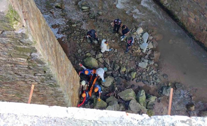 Bursa’da dere yatağında kadın cesedi bulundu