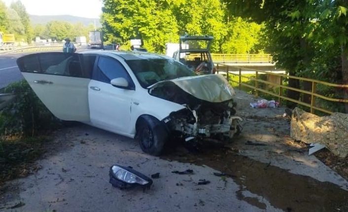 Bursa’da kaza yapan otomobil piknik yapan aileye çarptı: 1 ölü, 1 yaralı