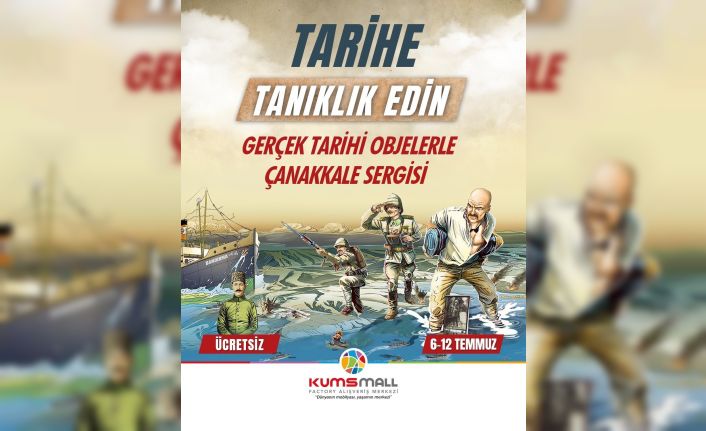 Çanakkale ruhu KUMSmall AVM’de canlanıyor