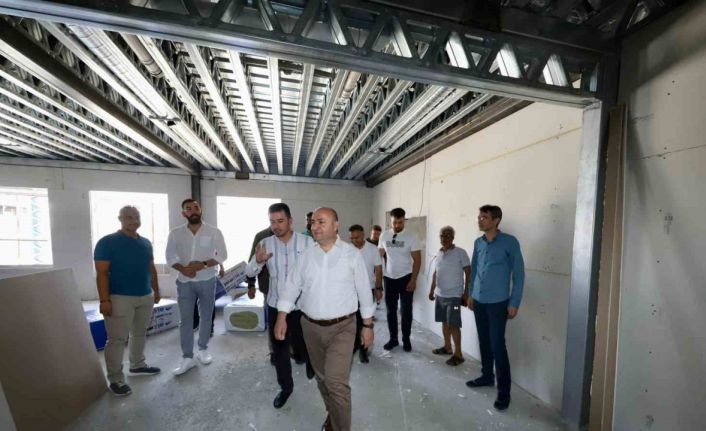 Çiftçi, spor yatırımlarını inceledi