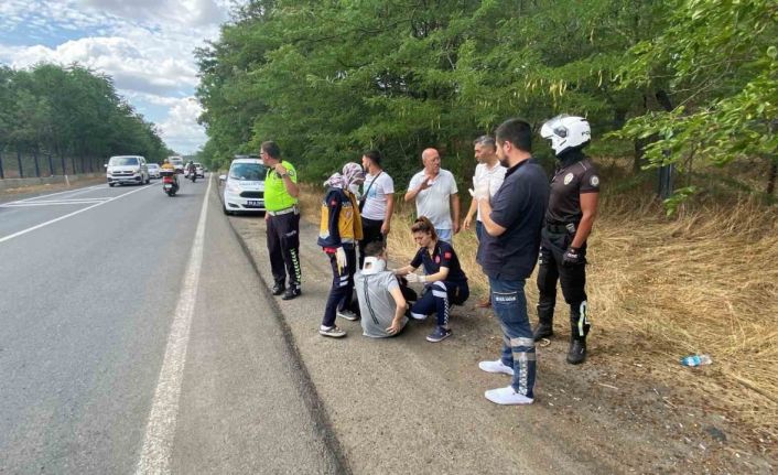 Çorlu’da trafik kazası: 1 yaralı