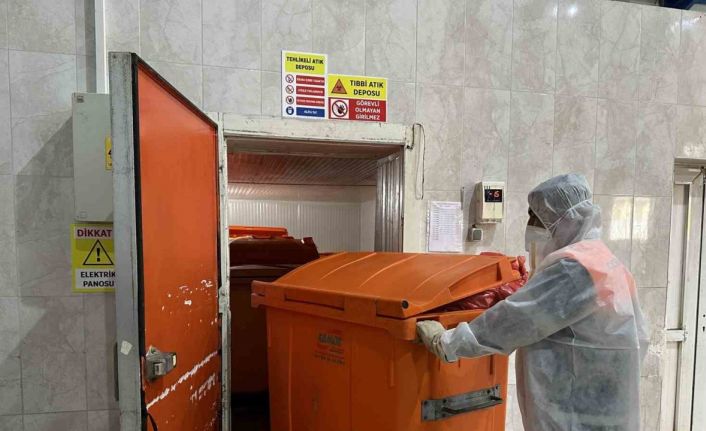 Çorum’da tıbbi atıklar, çevre dostu tesiste bertaraf ediliyor