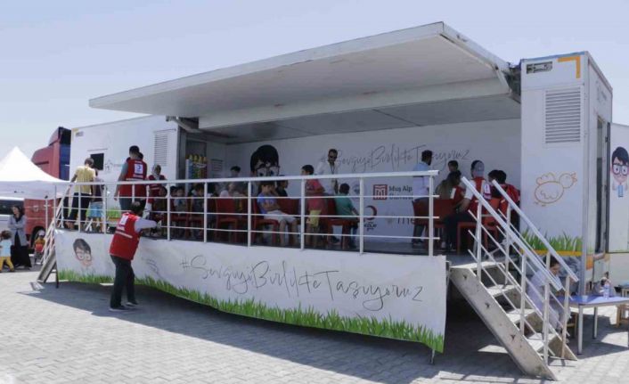 Deprem bölgesi 11 ilde 2 haftada 5 bin çocuğa göz taraması yapıldı