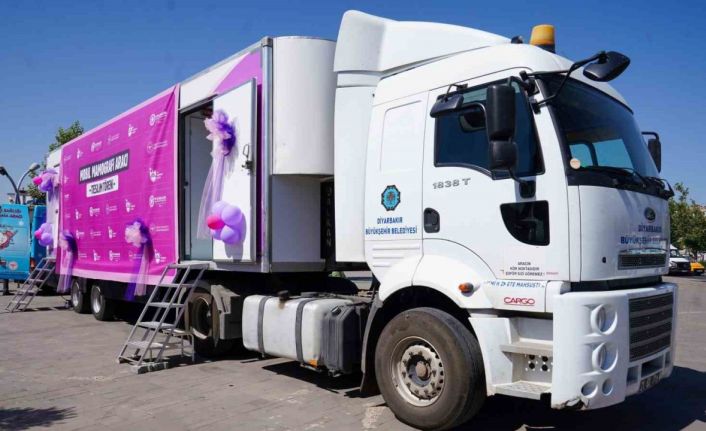 Diyarbakır’da KETEM’e hibe edilen mobil mamografi aracı 17 ilçede hizmet verecek