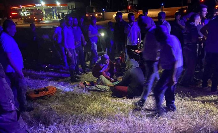 Diyarbakır’da taziye dönüşü kaza: 2’si çocuk, 1’i ağır 6 yaralı
