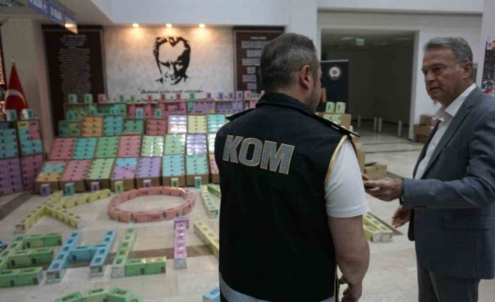 Edirne’de ’Pehlivan 22’ operasyonu: 15 milyon değerinde gümrük kaçağı elektronik sigara ele geçirildi