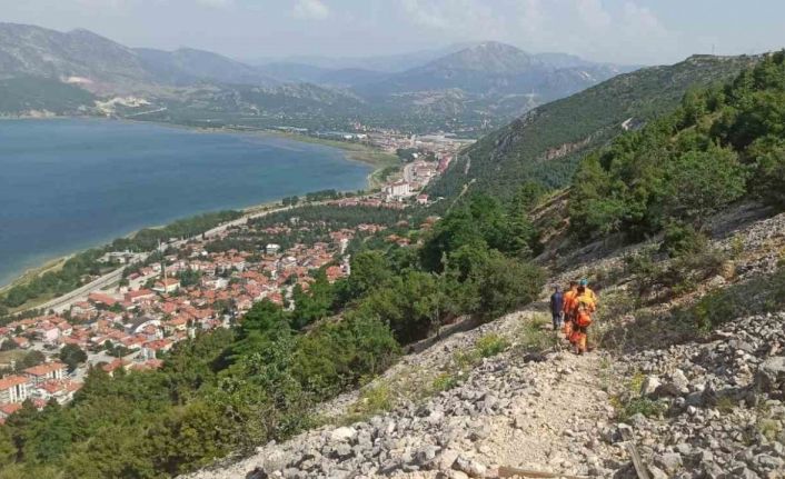 Eğirdir’de doğa yürüyüşünde kaybolan yaşlı adam ölü bulundu