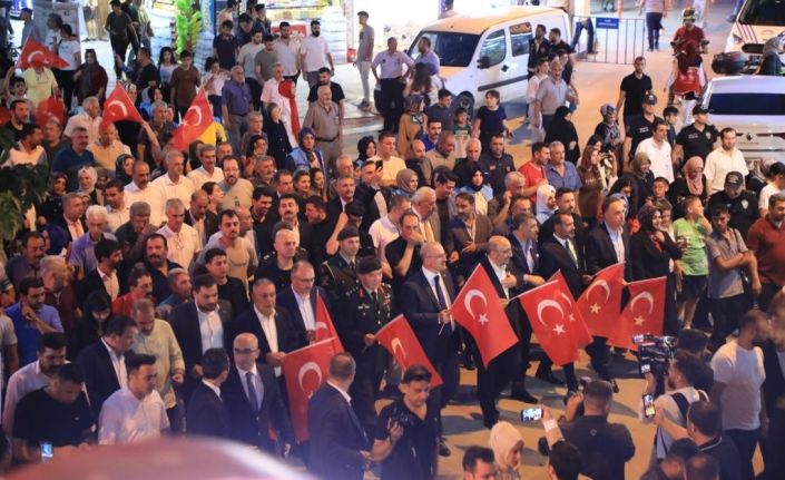 Elazığ’da 15 Temmuz Demokrasi ve Milli Birlik Günü anma töreni