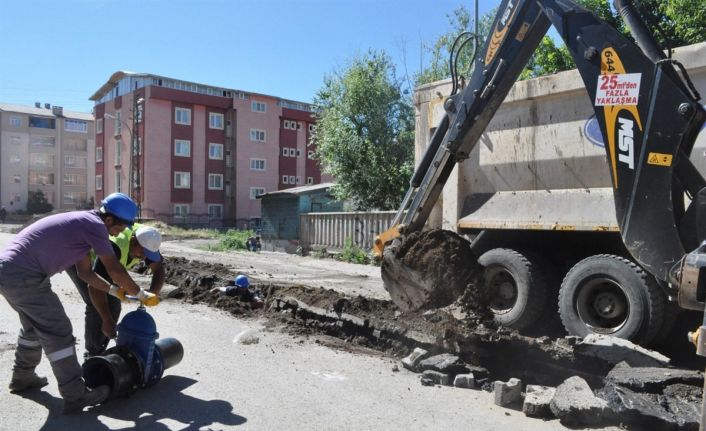 ESKİ’den 38 km kanalizasyon hattı