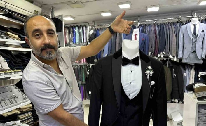Eskişehir’de damatlık ve takım elbise satışları arttı