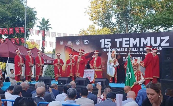 Fatih Saraçhane Parkı’nda “15 Temmuz Demokrasi ve Milli Birlik Günü" anma programı