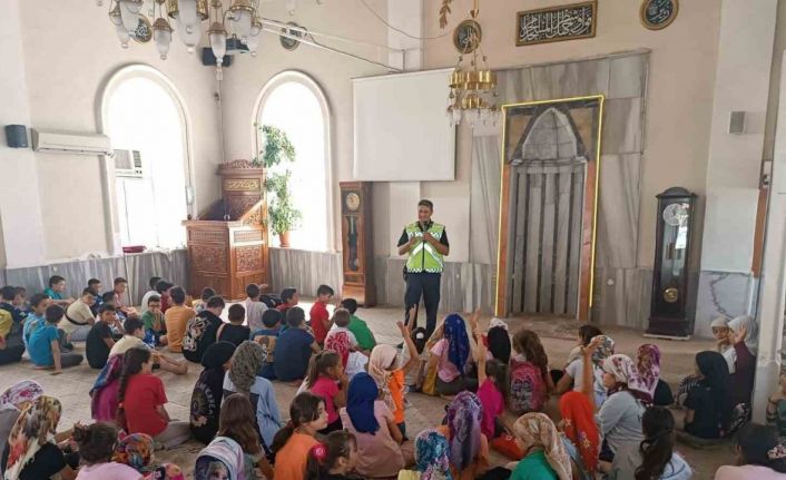 Germencik’te 70 öğrenci trafik dedektifi oldu