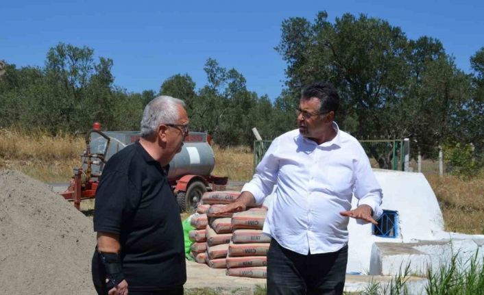 Gömeç’te yollar bakıma alındı