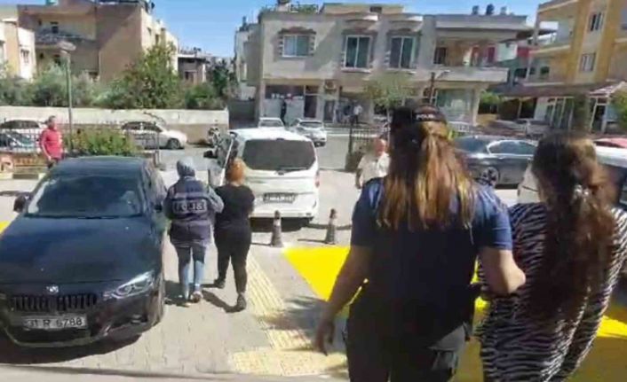 Hatay’da hırsızlık şüphelisi 2 kadın tutuklandı