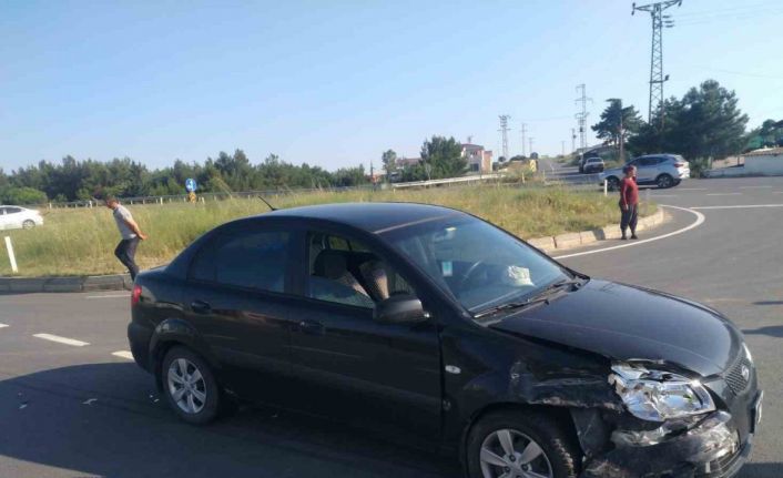 İpsala’da 2 otomobil çarpıştı, 1 kişi yaralandı