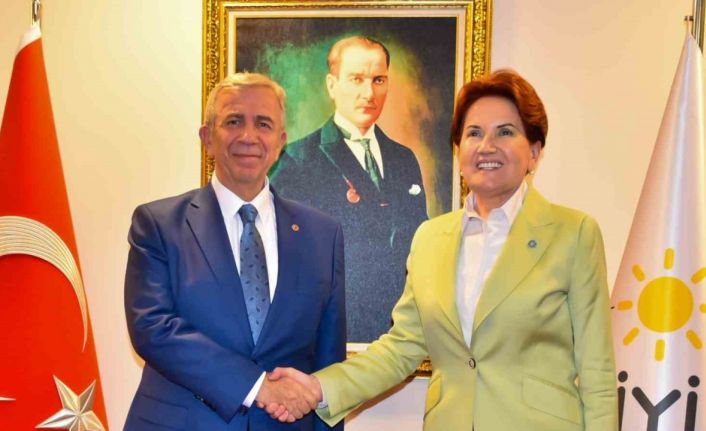 İYİ Parti Genel Başkanı Akşener, Başkan Yavaş ile görüştü