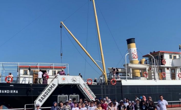 Kırsal mahalle çocukları Samsun’u keşfediyor